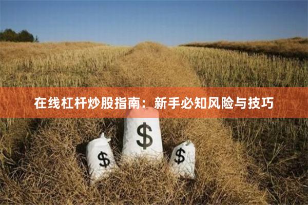 在线杠杆炒股指南：新手必知风险与技巧